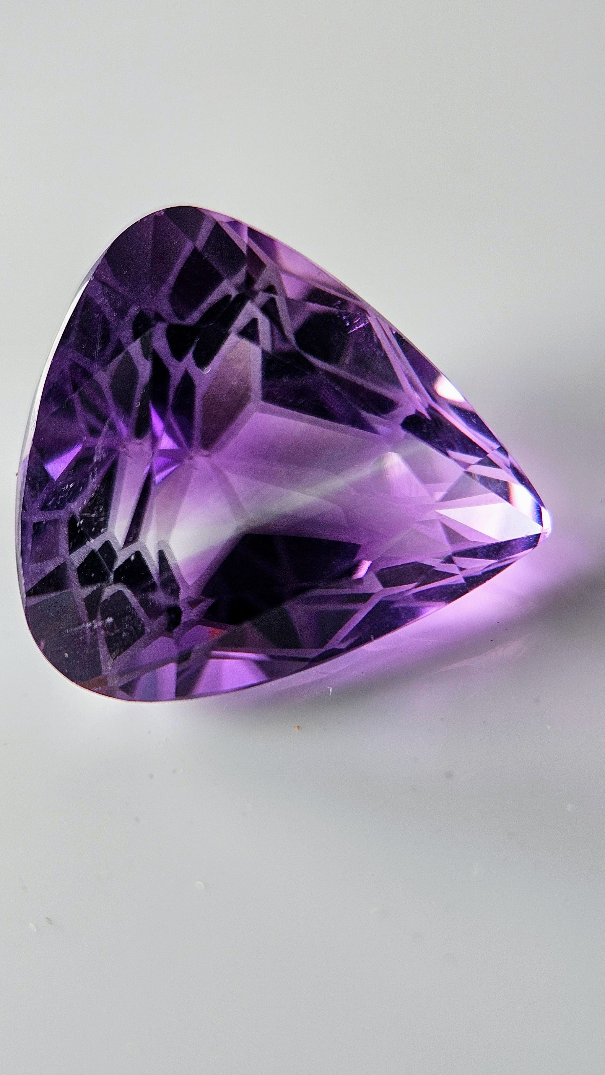 12cts Fancy Amethyst - Deep Purple, Fancy Cut