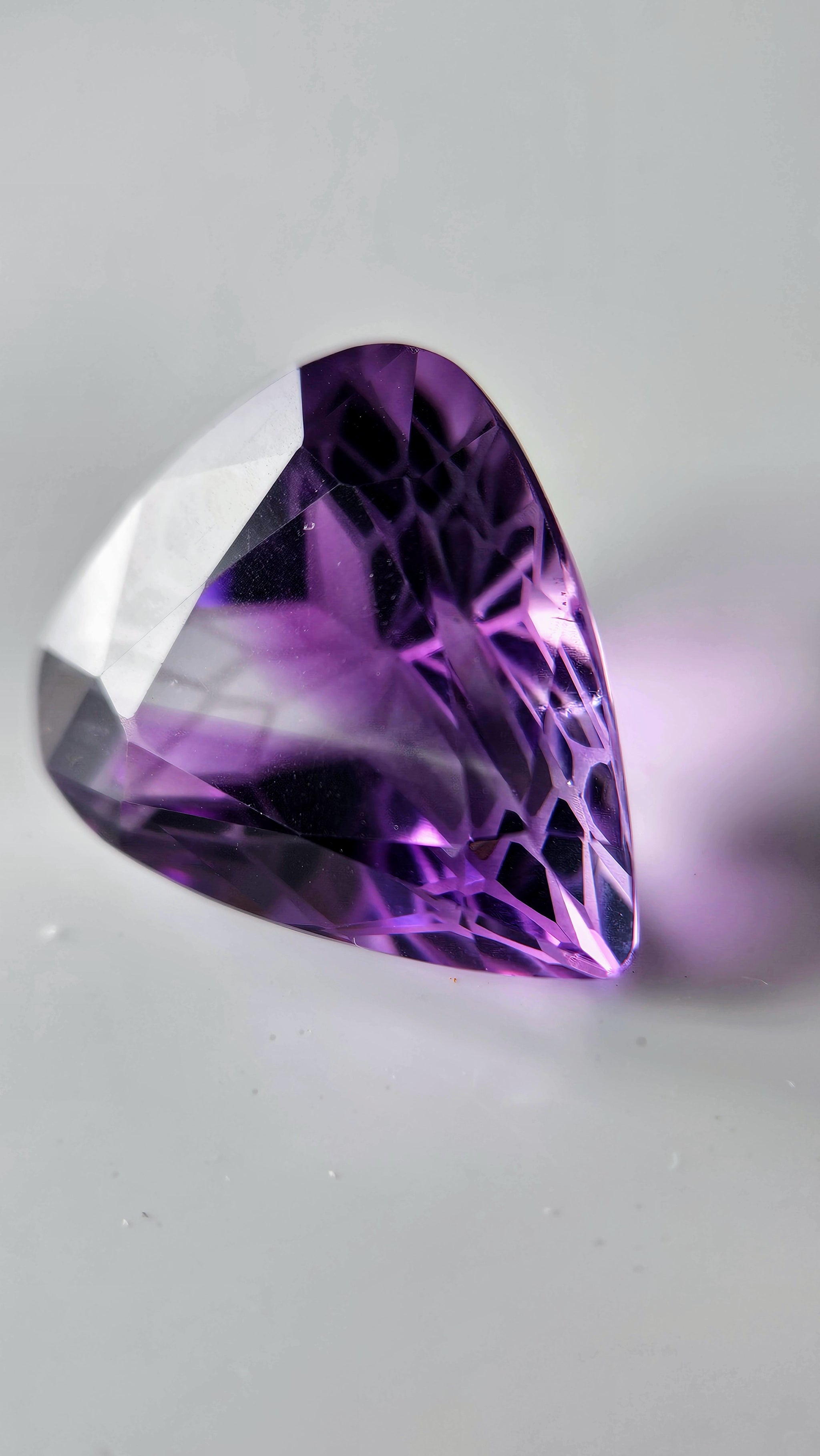 12cts Fancy Amethyst - Deep Purple, Fancy Cut