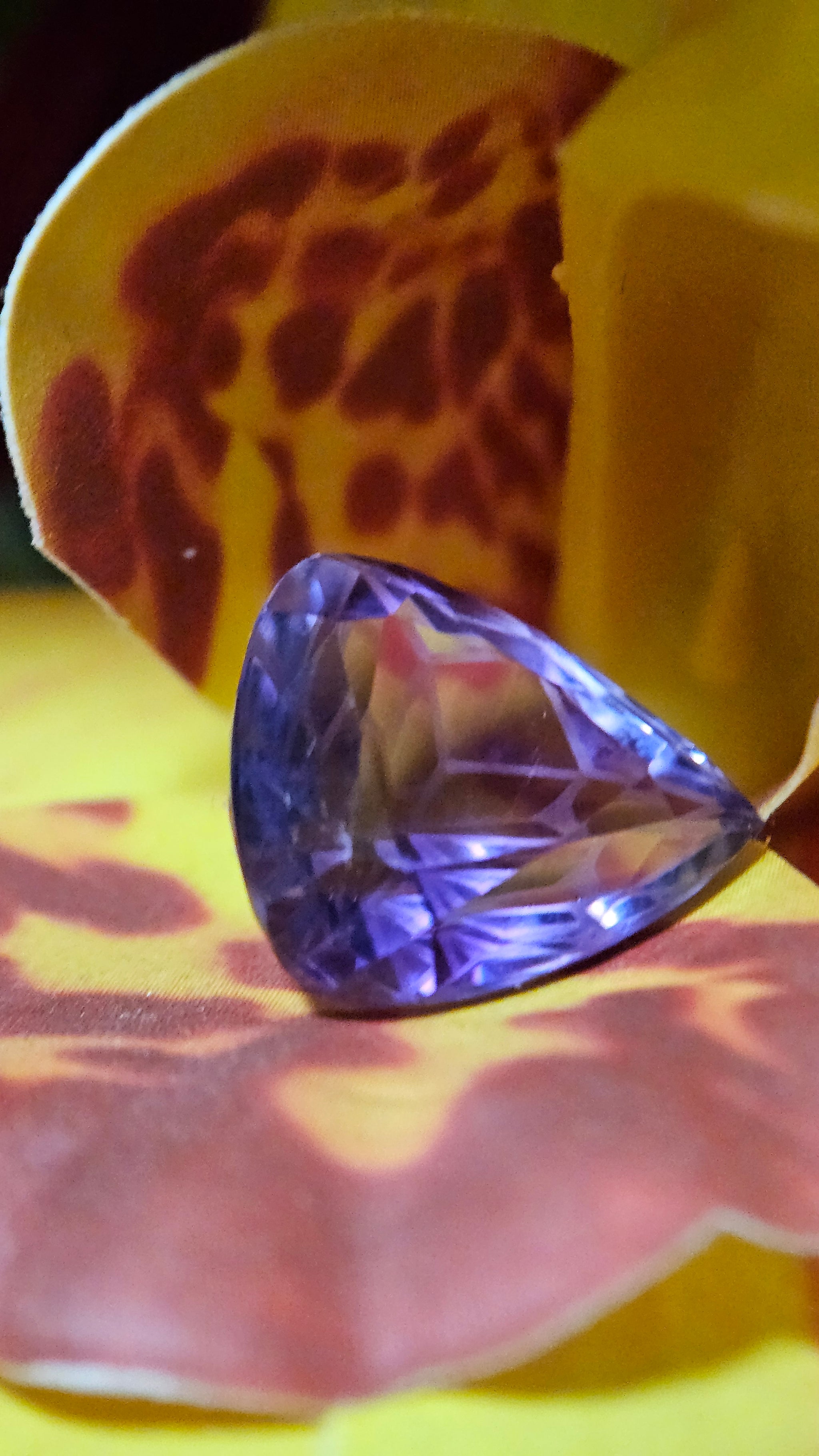 12cts Fancy Amethyst - Deep Purple, Fancy Cut