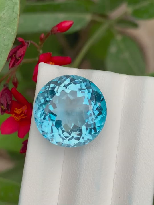 Swiss Blue Topaz 25.90ct